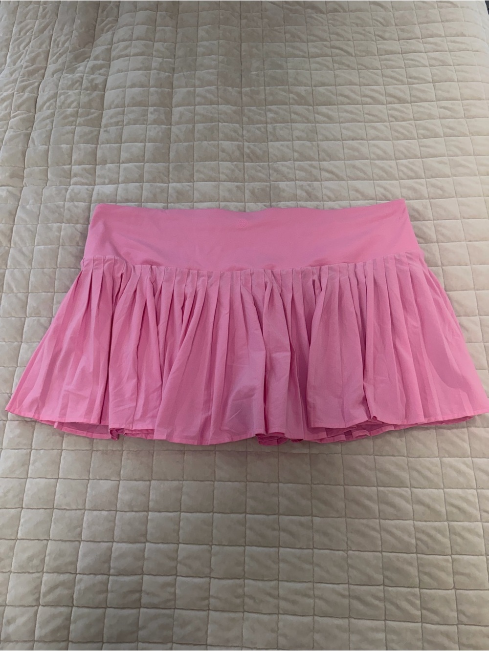 all in motion Pink Pleated Skater Mini Skirt - Picture 2 of 5